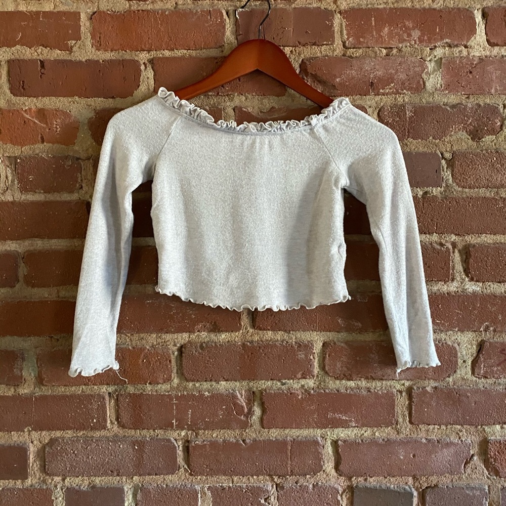 Off The Shoulder Crop Top